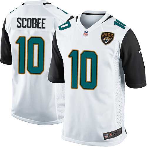 Nike Men & Women & Youth Jaguars #10 Scobee White Team Color Game Jersey,We sell and wholesale Nike Men & Women & Youth Jaguars #10 Scobee White Team Color Game Jersey on line form chian!